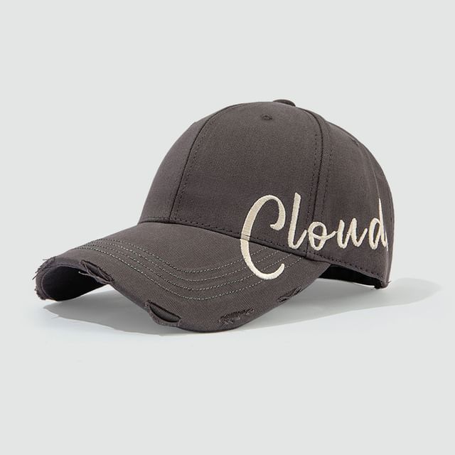 Baseball Embroidered Lettering Cap