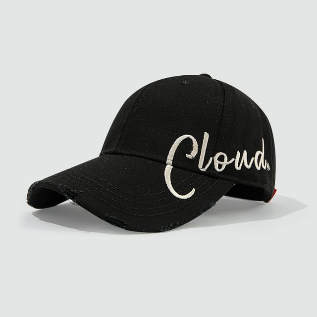 Baseball Embroidered Lettering Cap