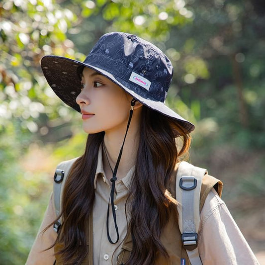 Boonie Applique Print Hat