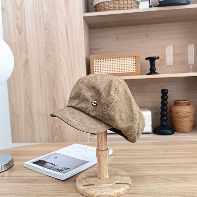 Fabric Newsboy Cap