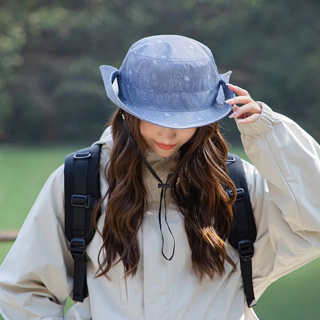 Boonie Applique Print Hat