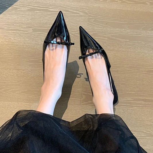 Sandals Pointy Bow Slingback