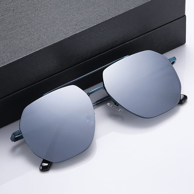 Frame Polarized Sunglasses Metal