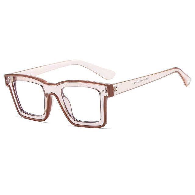 Blue Square Blocking Eyeglasses Light