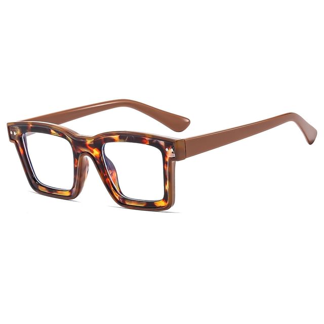 Blue Square Blocking Eyeglasses Light