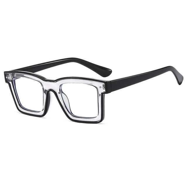 Blue Square Blocking Eyeglasses Light