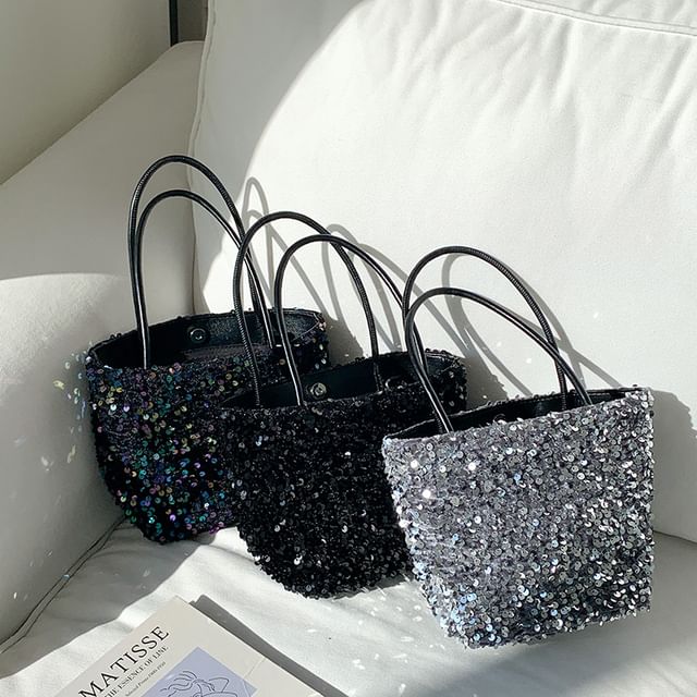 Sequin Bag Tote