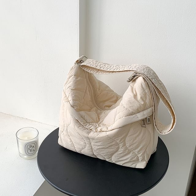 Plain Quilted Bag Crossbody