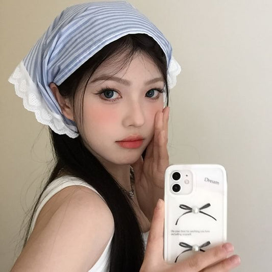 Triangle Head Trim Designs) Lace (Various Scarf