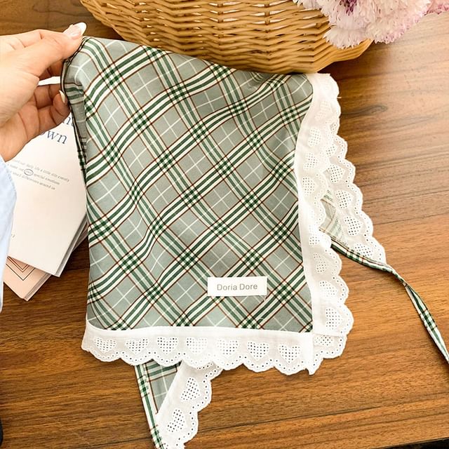 Triangle Head Trim Designs) Lace (Various Scarf