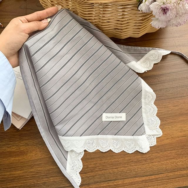 Triangle Head Trim Designs) Lace (Various Scarf