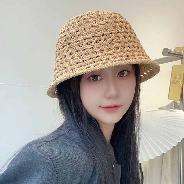 Bucket Designs) Straw Hat (Various