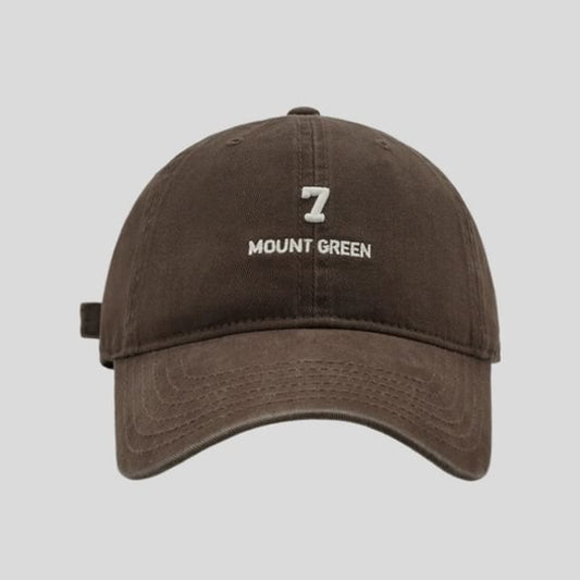 Number Cap Baseball Embroidered