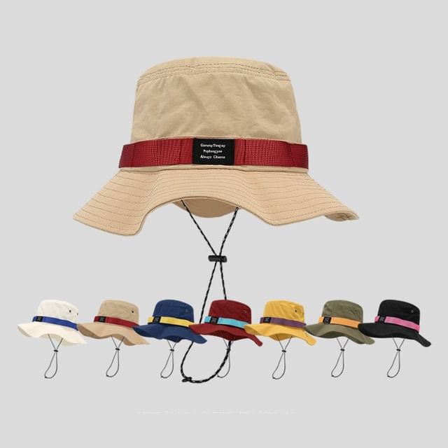 Hat Boonie Trim Contrast