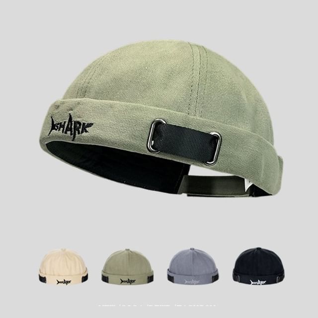 Hat Embroidered Brimless Lettering