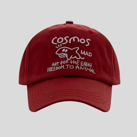 Cap Baseball Embroidered Lettering