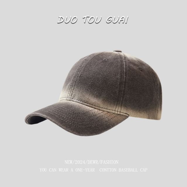 Denim Cap Washed Baseball