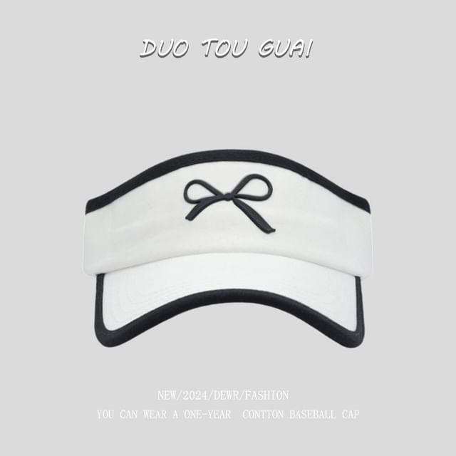 Visor Contrast Sun Bow Trim