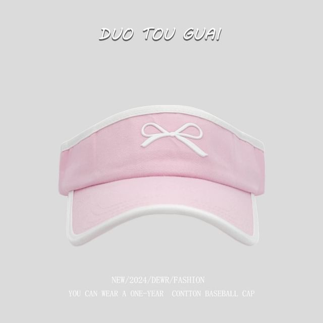 Visor Contrast Sun Bow Trim