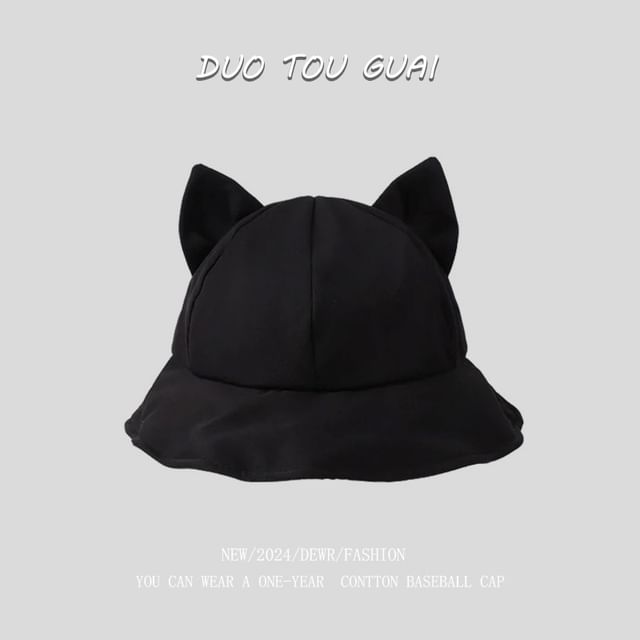 Hat Bucket Cat Ear