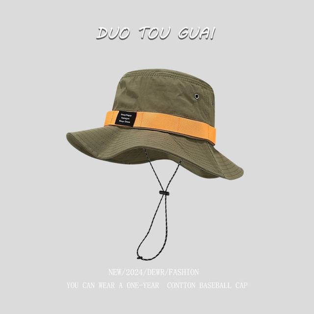 Hat Boonie Trim Contrast