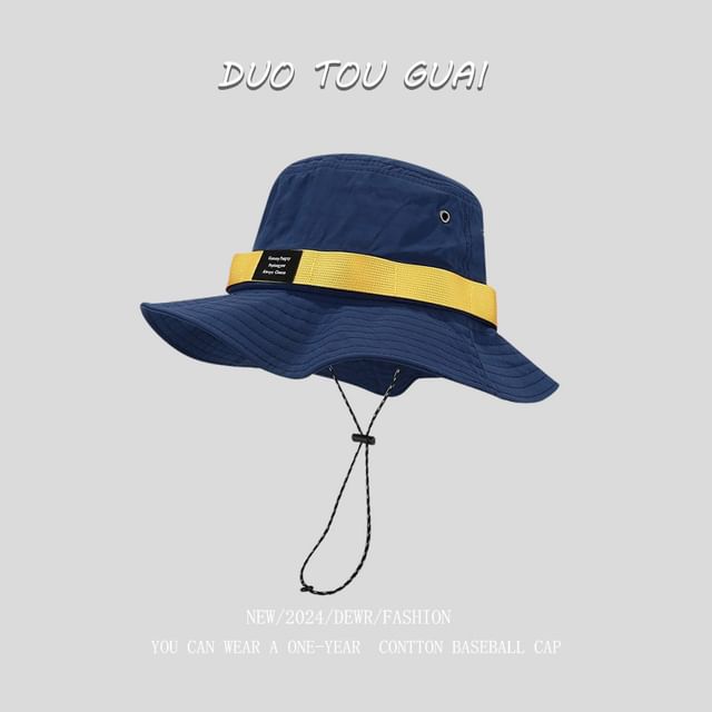 Hat Boonie Trim Contrast