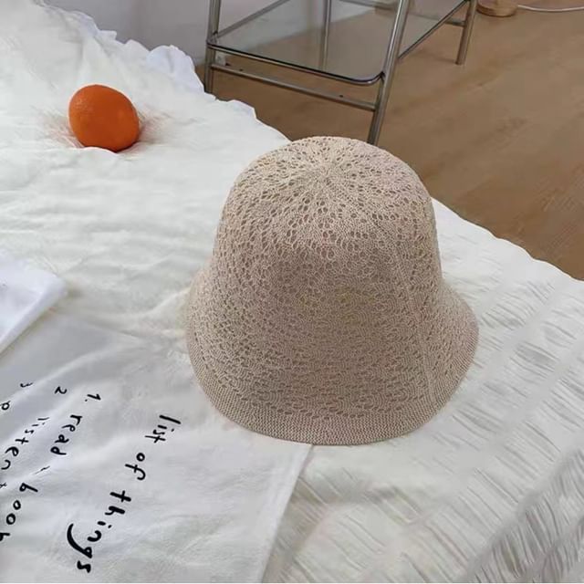 Plain Crochet Cloche Hat