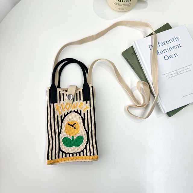 Knit Crossbody Bag