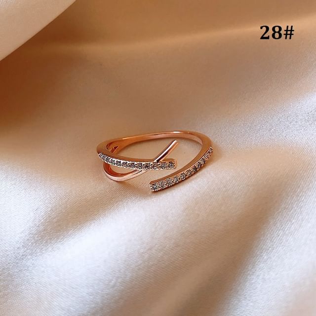 Alloy (Various Ring Embellished Designs) Open