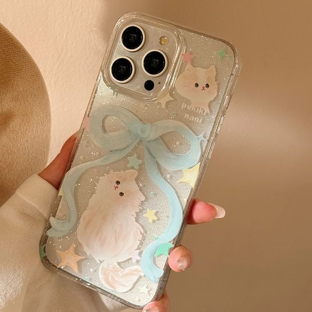 Ribbon Cat Phone Case