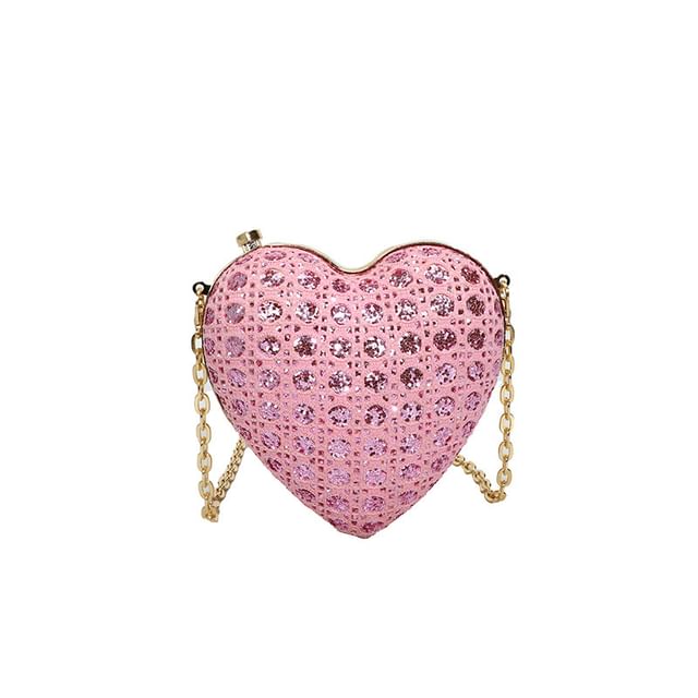 Heart Bag Crossbody Chain Strap