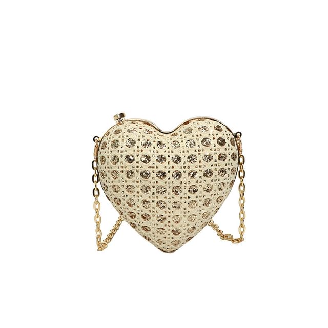 Heart Bag Crossbody Chain Strap
