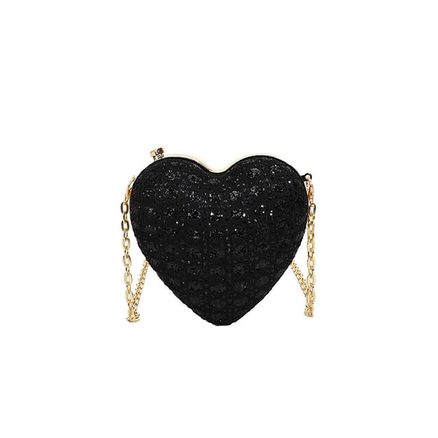 Heart Bag Crossbody Chain Strap