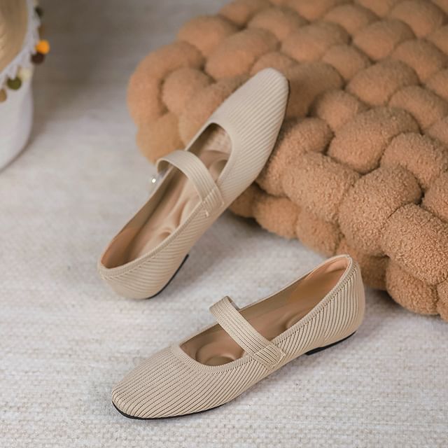 Plain Jane Fabric Flats Mary
