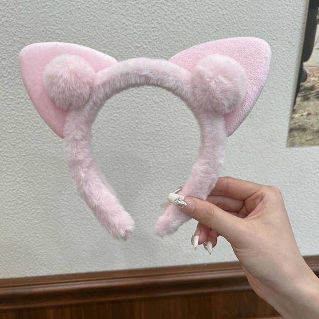 Cat Ear Face Wash Hair Band Headband