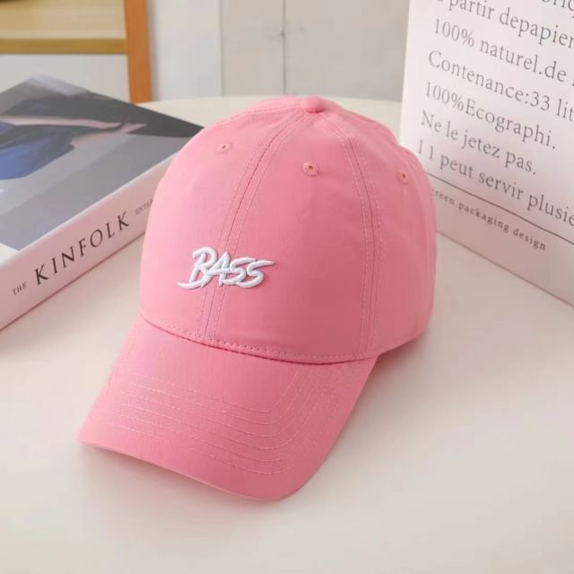 Baseball Embroidered Cap Lettering