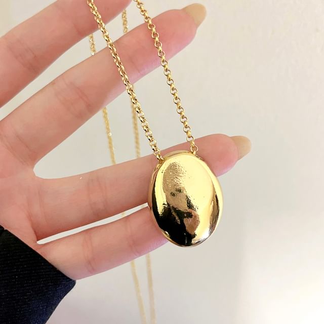 Pendant Metal Necklace