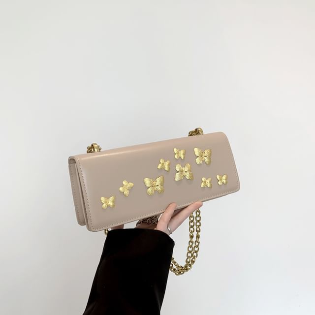 Crossbody Box Butterfly Bag Flap