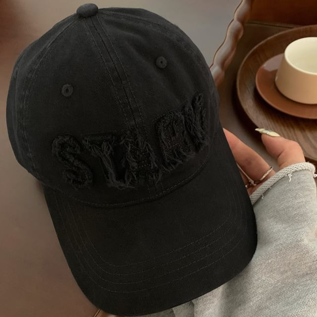Applique Cap Lettering Baseball