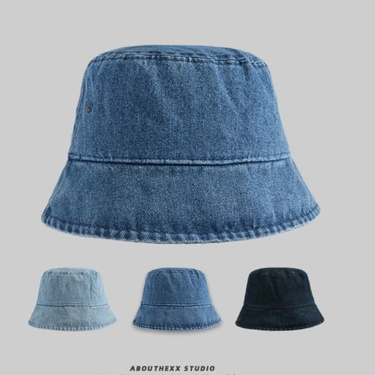 Bucket Denim Hat