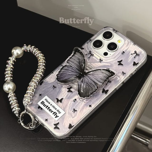 Set Phone Case Strap Butterfly /