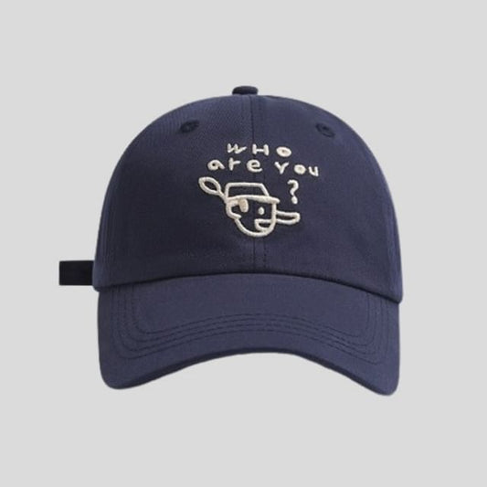 Baseball Cap Cartoon Embroidered