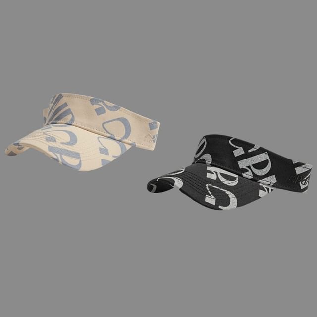 Print Visor Sun Lettering