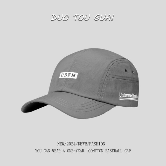 Baseball Lettering Cap Embroidered
