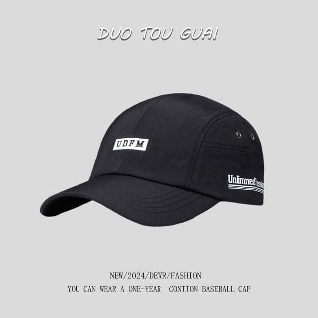 Baseball Lettering Cap Embroidered