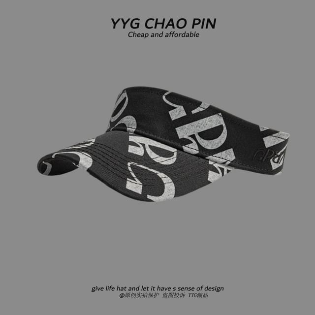 Print Visor Sun Lettering