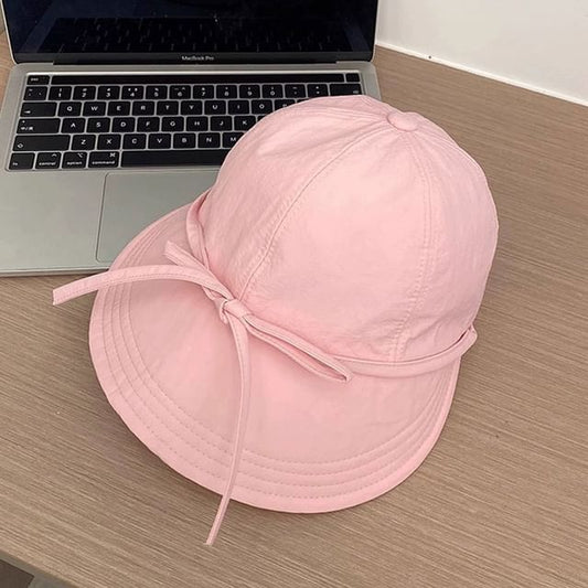 Dry Bow Plain Sun Hat Quick