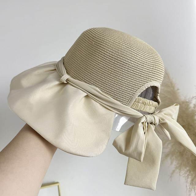 Straw Bow Sun Hat