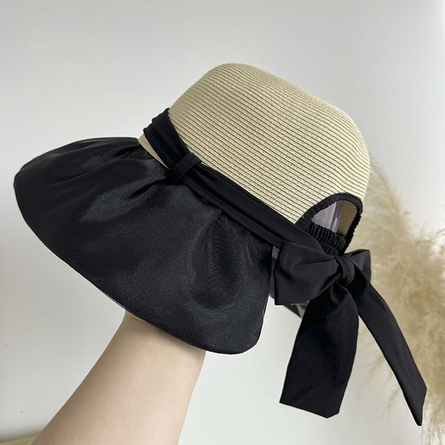 Straw Bow Sun Hat