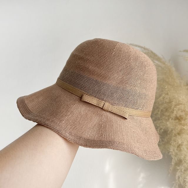 Bow Plain Hat Bucket